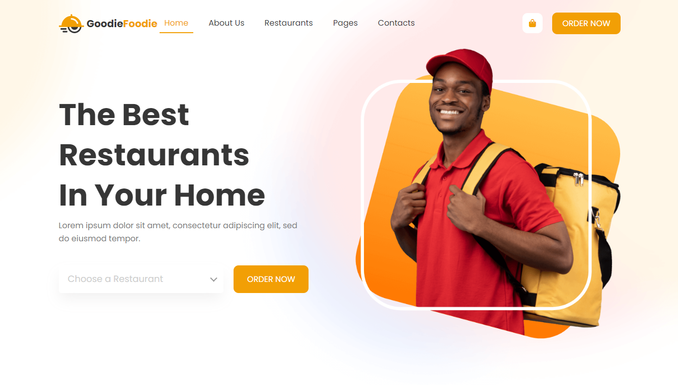 Goodie Foodie Website